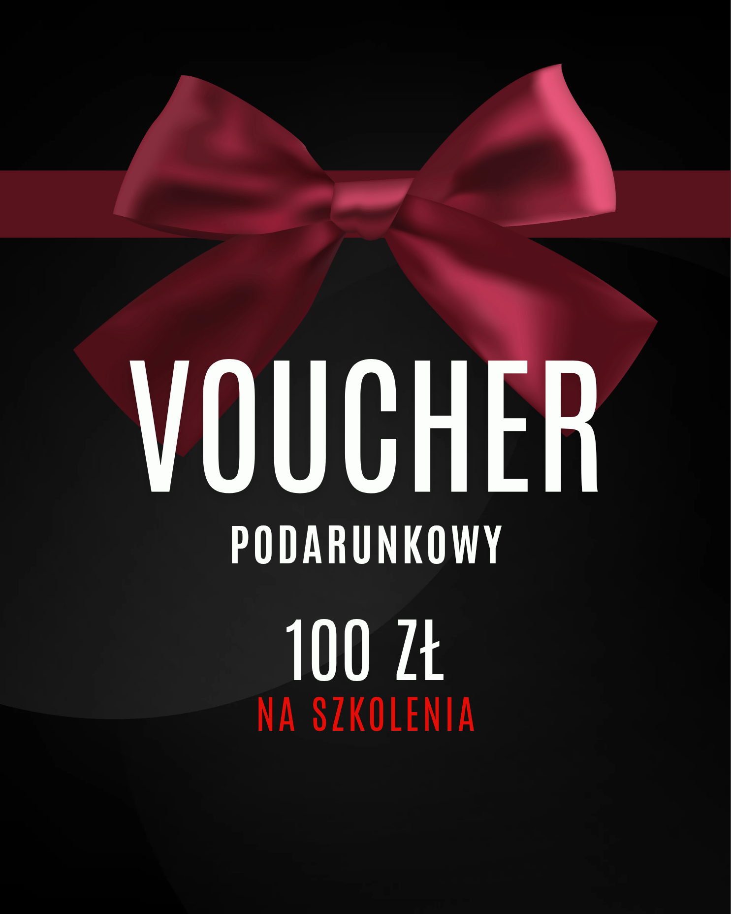 Voucher podarunkowy 100 zł na szkolenia