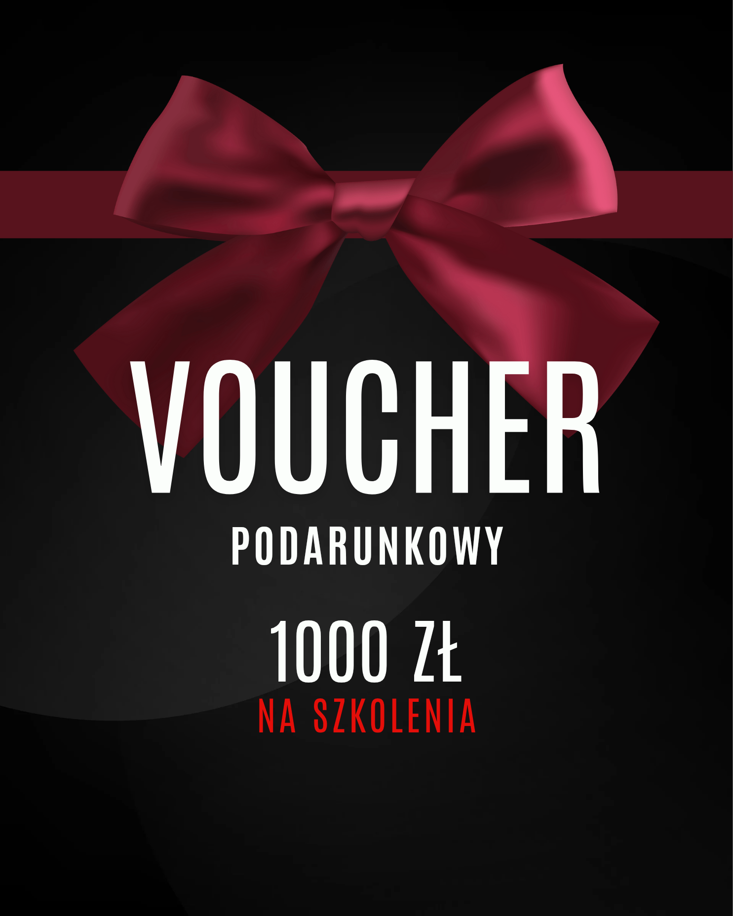 Voucher podarunkowy 1000 zł na szkolenia